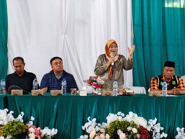 Wakil Ketua Fraksi Hanura-PKB DPRD Medan, Roma Uli Silalahi, gelar Reses VI TA 2026 di Marelan