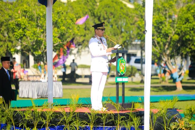 Wali Kota Medan, Rico Tri Putra Bayu Waas, Irup peringatan HUT ke 436 Kota Medan