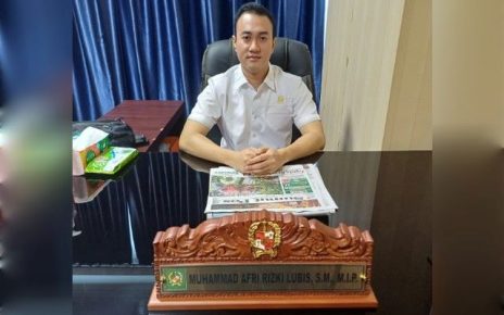 Anggota DPRD Medan Fraksi NasDem, M. Afri Rizki Lubis