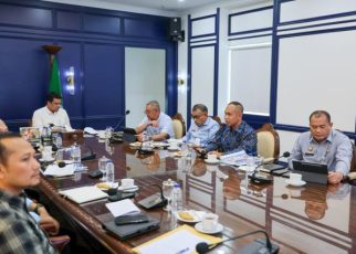 Gubernur Sumut, Bobbt Nasution, rapat bersama OPD terkait Transformasi Olahraga