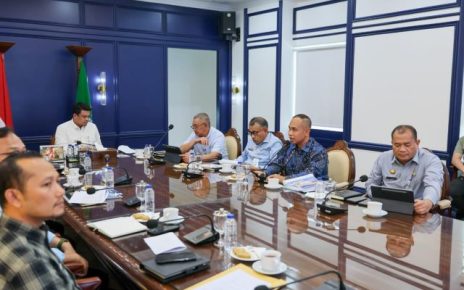 Gubernur Sumut, Bobbt Nasution, rapat bersama OPD terkait Transformasi Olahraga