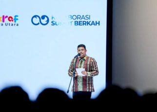 Gubernur Sumut, Bobby Nasution, Hadiri Penutupan Indonesia Fashion Week 2026