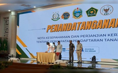 Gubernur Sumut, Bobby Nasution, teken MoU dengan Kejatisu