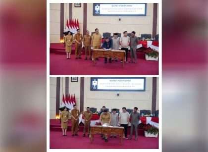 Ketua DPRD & Wali Kota Medan tandatangani kesepakatan KUA-PPAS PAPBD 2026 & RAPBD 2027