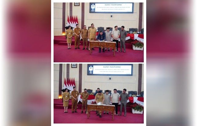 Ketua DPRD & Wali Kota Medan tandatangani kesepakatan KUA-PPAS PAPBD 2026 & RAPBD 2027