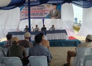 Ketua Fraksi PAN-Perindo DPRD Medan, T. Bahrumsyah, gelar Sosper VIII TA 2026 di Belawan