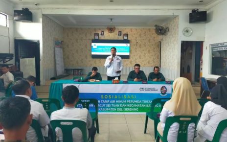 Perumda Tirtanadi sosialisasikan layanan tarif air minum di Deliserdang