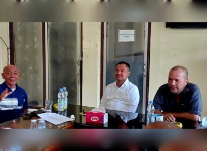 Rapat panitia persiapan Konferensi PWI Sumut 2026