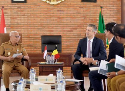 Wakil Gubernur Sumut, Surya, terima kunjungan Dubes Belgia