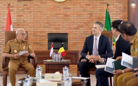 Wakil Gubernur Sumut, Surya, terima kunjungan Dubes Belgia