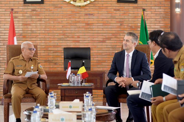 Wakil Gubernur Sumut, Surya, terima kunjungan Dubes Belgia