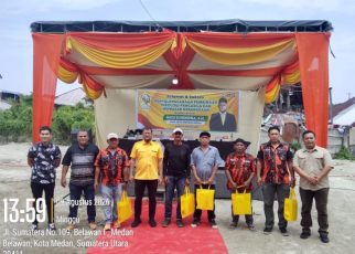 Wakil Ketua DPRD Medan, Hadi Suhendra, melaksanakan Pembinaan Ideologi Pancasila dan Wawasan Kebangsaan di Belawan