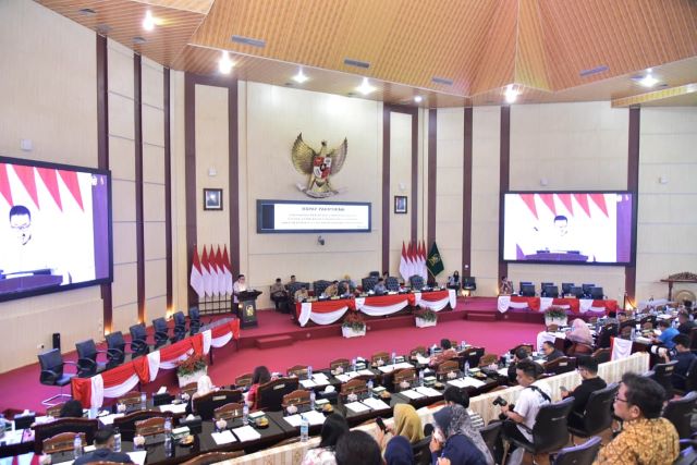 Wakil Ketua DPRD Medan, Zulkarnaen, sampaikan hasil pembahasan Pansus PAD & Aset