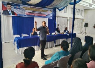 Wakil Ketua Fraksi Partai Demokrat DPRD Kota Medan, Dodi Robert Simangunsong, gelar Sosper ke VIII TA 2026 di Medan Kota