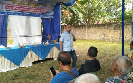 Wakil Ketua Fraksi Partai Demokrat DPRD Medan, Dodi R Simangunsong, gelar Wawasan Kebangsaan di Medan Kota