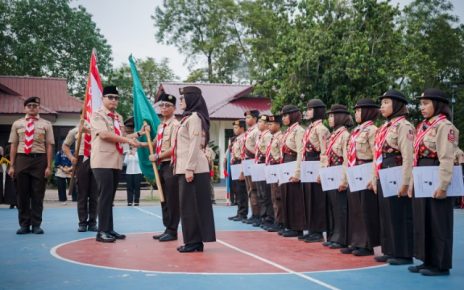 Wali Kota Medan, Rico Tri Putra Bayu Waas, lepas kontingen Medan ke Jamnas