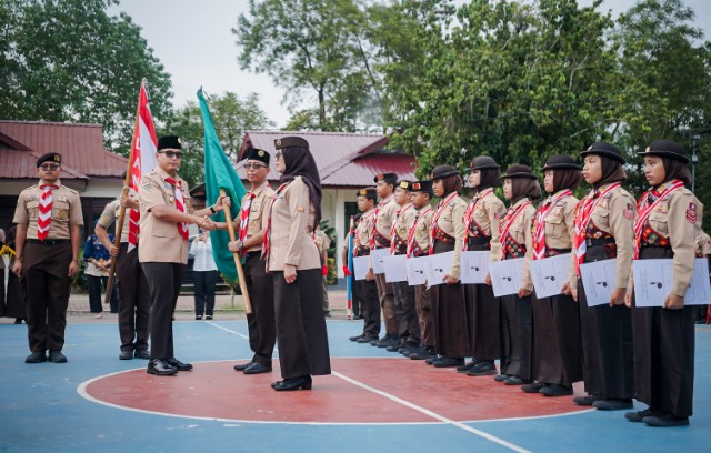 Wali Kota Medan, Rico Tri Putra Bayu Waas, lepas kontingen Medan ke Jamnas