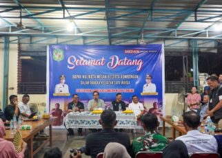 Wali Kota Medan, Rico Tri Putra Bayu Waas, serap aspirasi warga di Medan Tembung
