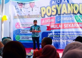 Wali Kota Tebingtinggi, Iman Irdian Saragih, buka kegiatan Germas