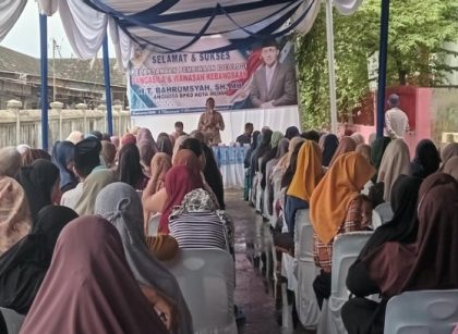 Ketua Fraksi PAN-Perindo DPRD Kota Medan, T. Bahrumsyah, melaksanakan Pembinaan Ideologi Pancasila dan Wawasan Kebangsaan di Belawan