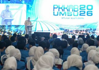 Gubernur Sumut, Bobby Nasution, hadiri PKKMB UMSU 2026