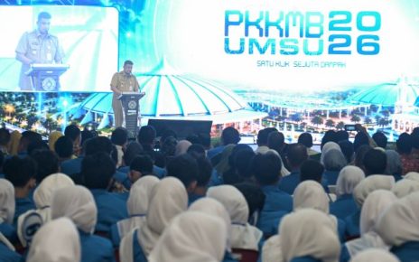 Gubernur Sumut, Bobby Nasution, hadiri PKKMB UMSU 2026