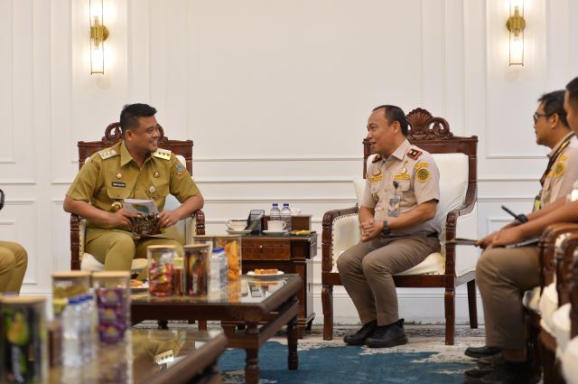 Gubernur Sumut, Bobby Nasution, terima audiensi Balai Karantina Hewan & Tumbuhan