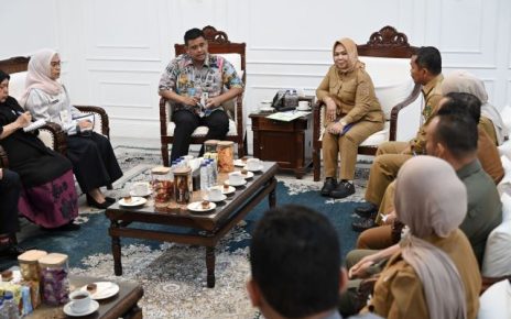 Gubernur Sumut, Bobby Nasution, terima audiensi Plt Bupati Langkat