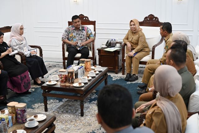 Gubernur Sumut, Bobby Nasution, terima audiensi Plt Bupati Langkat