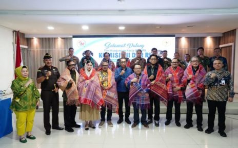 Pertemuan Bank Sumut, Pemkab Taput denga Komisi VII DPR RI di Tarutung