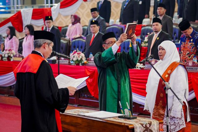 Sri Rezeki dilantik menjadi Wakil Ketua DPRD Medan sisa masa jabatan 2024-2029