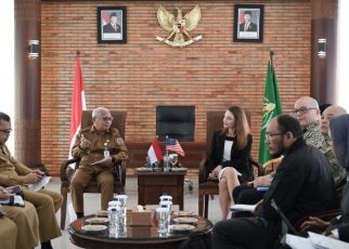 Wakil Gubernur Sumatera Utara, Surya, terima kunjungan Konsul AS untuk Sumatera, Lisa Podolny