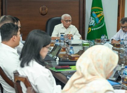 Wakil Gubernur Sumut, Surya, pimpin rapat akselerasi percepatan realisasi PAD