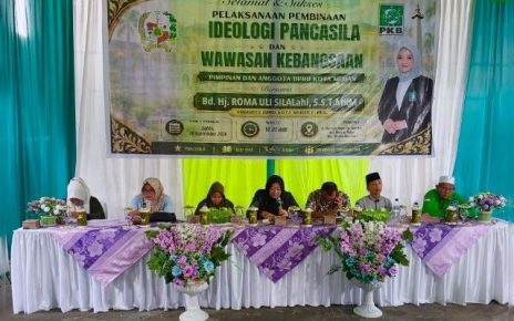 Wakil Ketua Fraksi Hanura-PKB DPRD Medan, Roma Uli Silalahi, gelar Wasbang ke V TA 2026 di Medan Marelan
