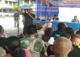 Wakil Ketua Fraksi Partai Demokrat DPRD Medan, Dodi R Simangunsong, gelar Sosper IX TA 2026 di Medan Kota