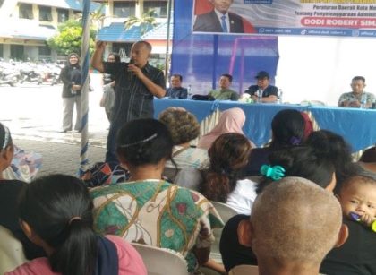 Wakil Ketua Fraksi Partai Demokrat DPRD Medan, Dodi R Simangunsong, gelar Sosper IX TA 2026 di Medan Kota