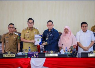 Wali Kota Medan, Rico Tri Putra Bayu Waas, sampaikan P-APBD 2026 ke DPRD