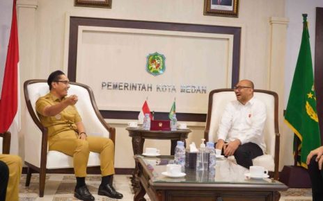 Wali Kota Medan, Rico Tri Putra Bayu Waas, terima audiensi PERKI Sumatera Utara