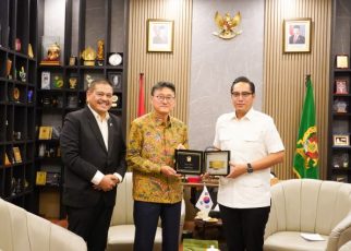 Wali Kota Medan, Rico Tri Putra Bayu Waas, terima kunjungan Dubes Korea Selatan