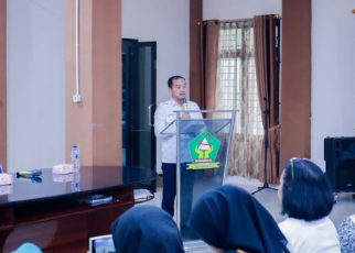 Wali Kota Tebingtinggi, Iman Irdian Saragih, pada Peringatan Hari Kontrasepsi Sedunia