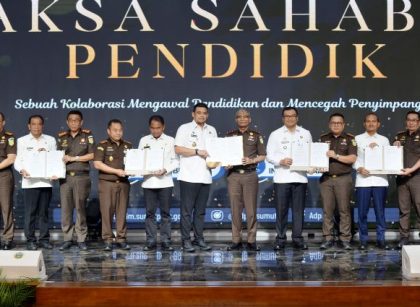 Gubernur Sumut, Bobby Nasution & KDh di Sumut tandatangani MoU dengan Kejatisu
