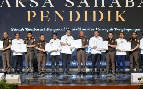 Gubernur Sumut, Bobby Nasution & KDh di Sumut tandatangani MoU dengan Kejatisu