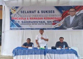 Ketua Fraksi PAN-Perindo DPRD Medan, T. Bahrumsyah, gelar Wasbang bulan Oktober 2026 di Belawan