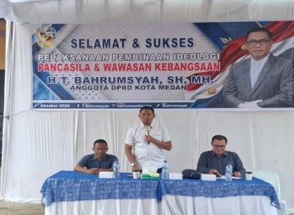 Ketua Fraksi PAN-Perindo DPRD Medan, T. Bahrumsyah, gelar Wasbang bulan Oktober 2026 di Belawan