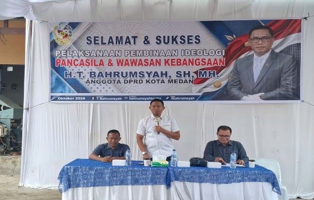 Ketua Fraksi PAN-Perindo DPRD Medan, T. Bahrumsyah, gelar Wasbang bulan Oktober 2026 di Belawan