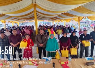 Wakil Ketua DPRD Medan, Hadi Suhendra, gelar Sosper X TA 2026 di Belawan