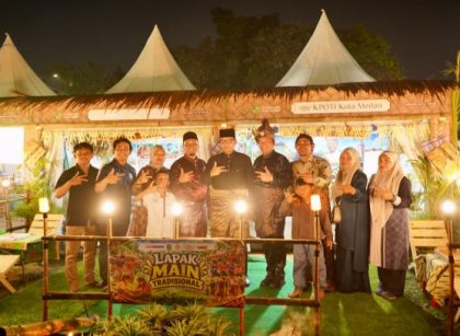 Wali Kota Medan, Rico Tri Putra Bayu Waas, buka Pekan Budaya Medan 2026