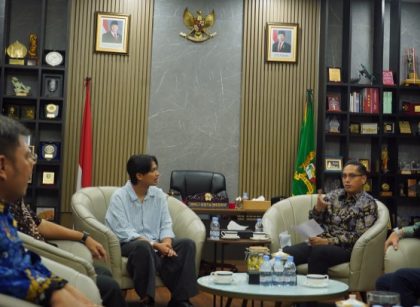 Wali Kota Medan, Rico Tri Putra Bayu Waas, terima audiensi Panitia Revora 2026